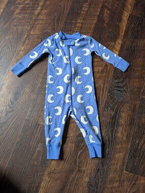 Hanna Andersson Hannasoft Moon Stretch Sleeper